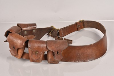 Lot 475 - A WWI Bandolier by Hazel & Co