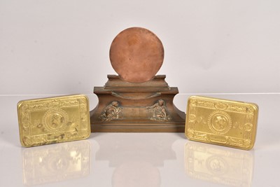 Lot 480 - A WWI Memorial Plaque holder