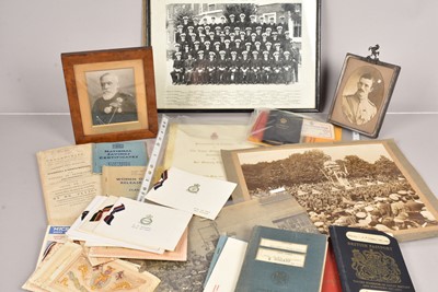 Lot 481 - A good selection of Military Ephemera