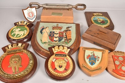 Lot 504 - A collection of wall plaques