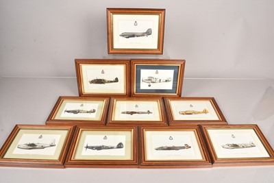 Lot 508 - a group of ten Squadron Print Postcard Profile pictures