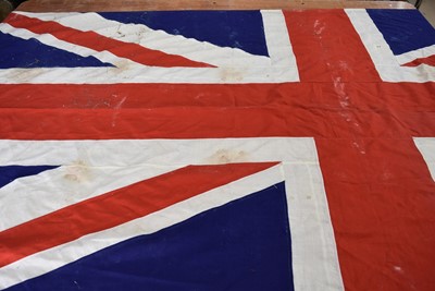 Lot 513 - A large vintage Army & Navy Stores Union Flag