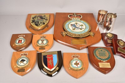 Lot 515 - A large Royal Air Force Station wall plaque for Driffield