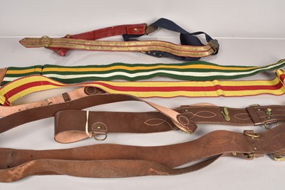 Lot 543 - Two Sam Browne leather belts