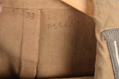Lot 544 - A German Military Afrika Korps Uniform film costume