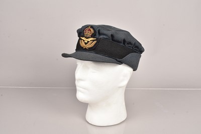 Lot 572 - A WWII Period Women's Auxiliary Air Force (WAAF) Peak Soft Cap