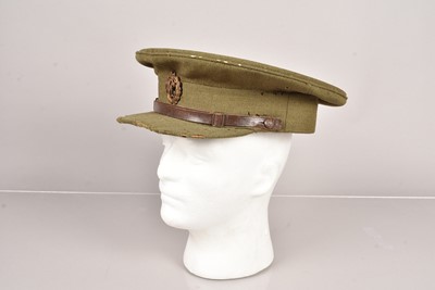 Lot 573 - A Royal Flying Corps Officer's Service Dress Cap