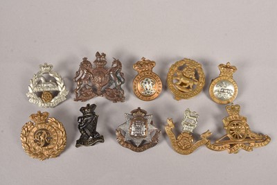 Lot 615 - Victorian British Cap Badges