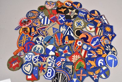 Lot 616 - An assortment of Overseas Cloth badges