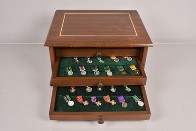 Lot 645 - A Rhodesian Honours and Awards Set by The Livingtone Mint