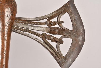 Lot 685 - A Ceremonial Axe of the Sapo/Songe