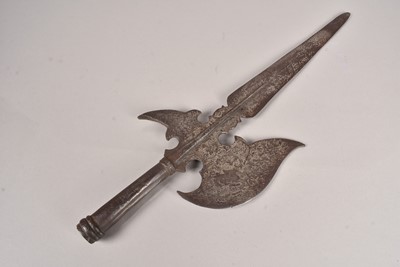 Lot 693 - A vintage Halberd Spear Head