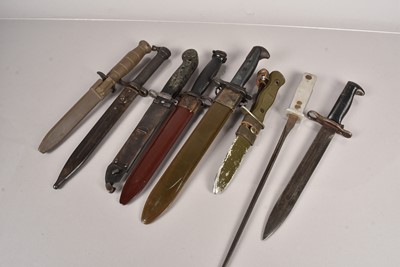 Lot 700 - An unknown Italian Folding bayonet conversion