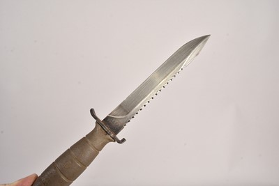 Lot 700 - An unknown Italian Folding bayonet conversion