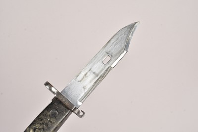 Lot 700 - An unknown Italian Folding bayonet conversion