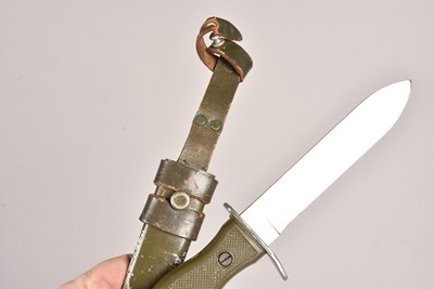 Lot 700 - An unknown Italian Folding bayonet conversion