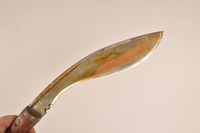 Lot 742 - A WWII Era Kukri knife