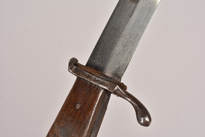 Lot 749 - A WWI German Boot knife