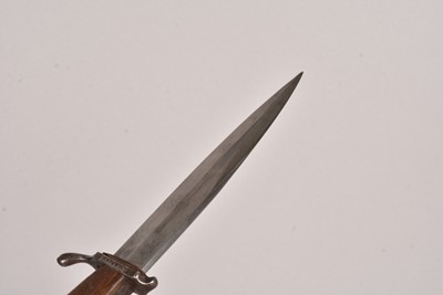 Lot 749 - A WWI German Boot knife