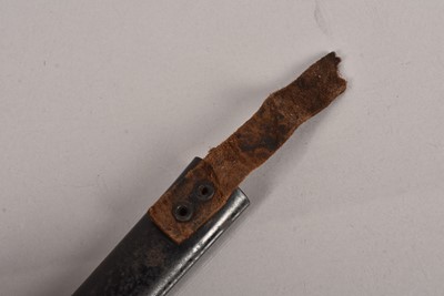 Lot 749 - A WWI German Boot knife