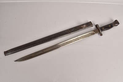 Lot 774 - A scarce British VTC (Volunteer Training Corps) bayonet