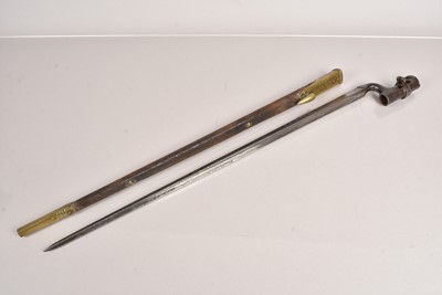 Lot 779 - An 1876 Martini Henry Socket bayonet