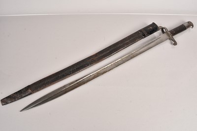 Lot 782 - A Rare British 1856 Volunteer Lancaster bayonet