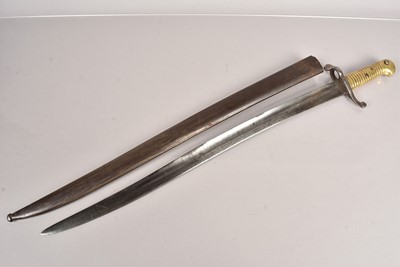 Lot 783 - A Rare British 1853 Artillery Yataghan