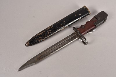 Lot 784 - A No.7 MkI Bayonet and scabbard