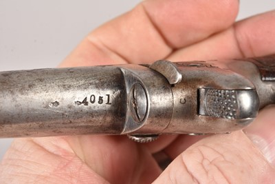 Lot 800 - A 19th Century Colt Derringer No.2 Pistol