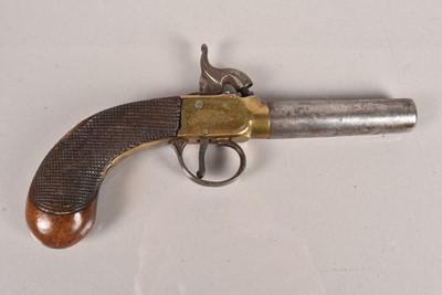 Lot 803 - A 19th Century Percussion Cap pistol