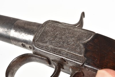 Lot 822 - A 19th Century Percussion Pocket Pistol by Read of Helston