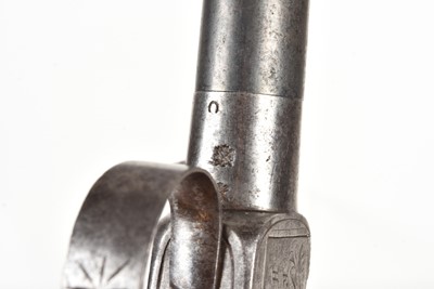 Lot 822 - A 19th Century Percussion Pocket Pistol by Read of Helston