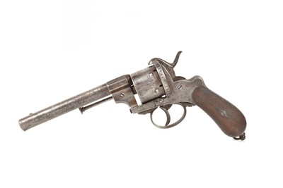 Lot 836 - A 6 Shot Pinfire revolver