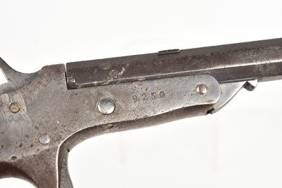 Lot 840 - A Belgian Break Barrel Side Shot Rimfire pistol