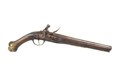 Lot 847 - A Continental Flintlock Holster Pistol