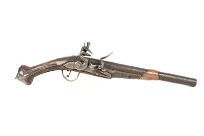 Lot 848 - A Middle Eastern Flintlock Holster Pistol