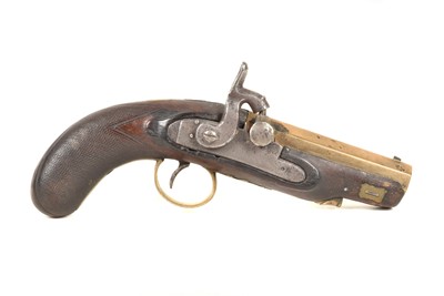 Lot 852 - A 19th Century Wilkins of Grantham Percussion Cap Conversion pistol