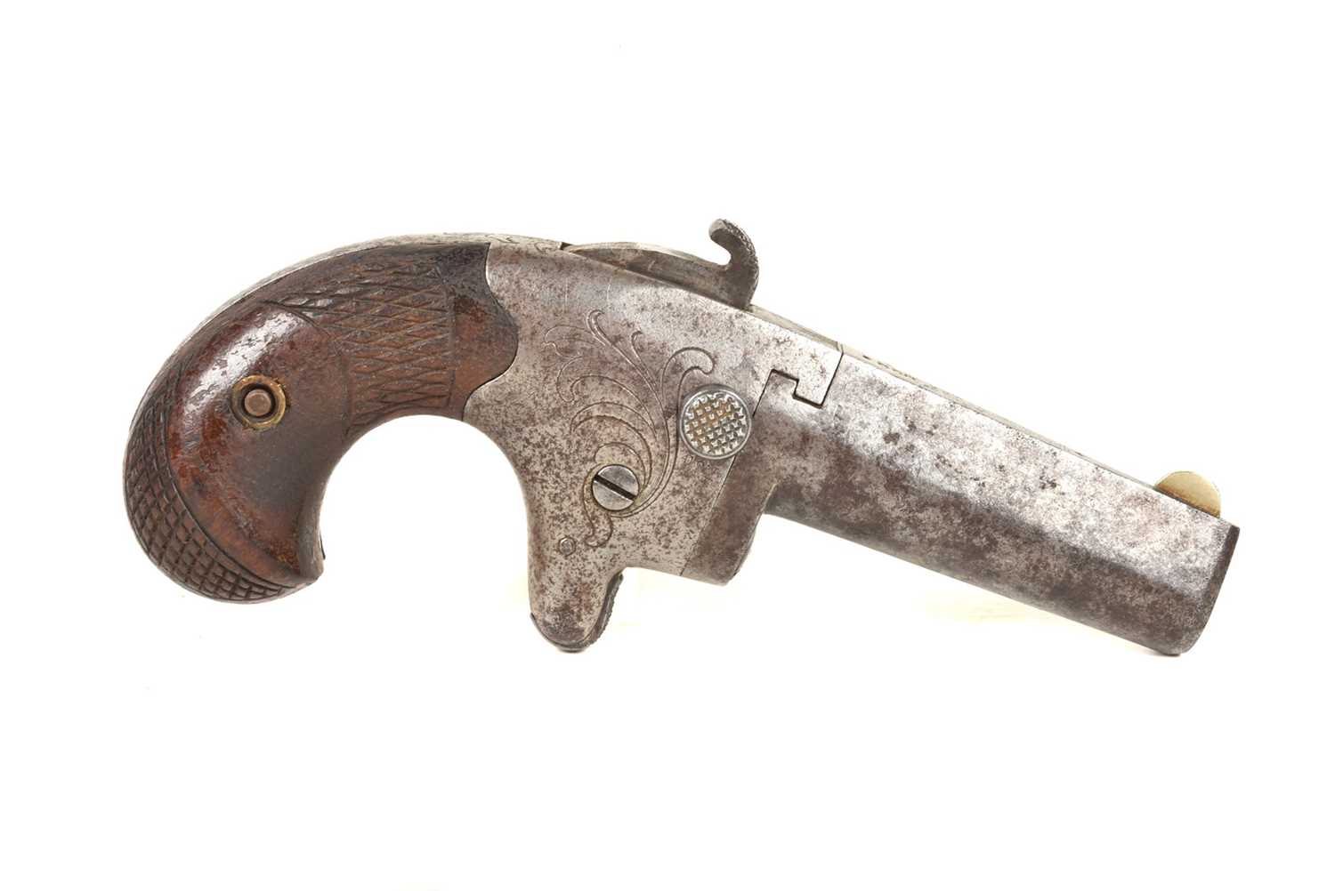 Lot 853 - A 19th Century Colt Derringer No.2 Pistol