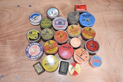 Lot 930 - A good assortment of vintage air weapon pellets/slugs