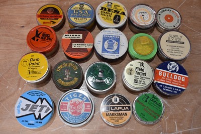 Lot 931 - An assortment of vintage Air Weapon Pellets/Slugs