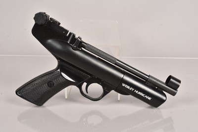 Lot 945 - A Webley Hurricane .22 Air Rifle