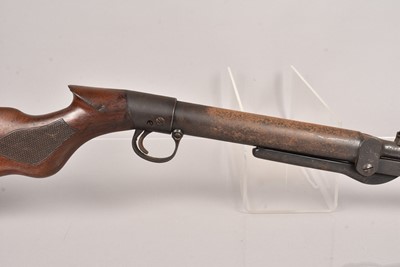 Lot 973 - An early BSA .177 Under Lever Air Rifle