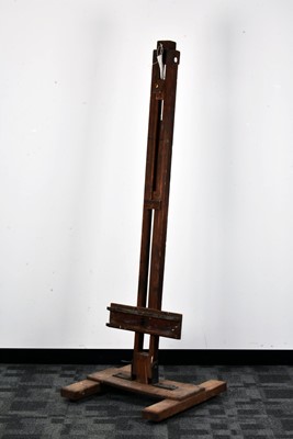 Lot 70 - A wooden artists easel