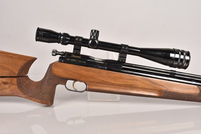 Lot 998 - A Shamal Air Arms .177 Custom Stocked Pnumatic Air Rifle