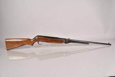 Lot 1021 - A Webley Mark 3 .22 Under Lever air rifle