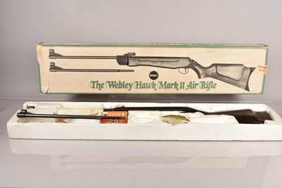 Lot 1027 - A Webley Hawk Mk II Air Rifle