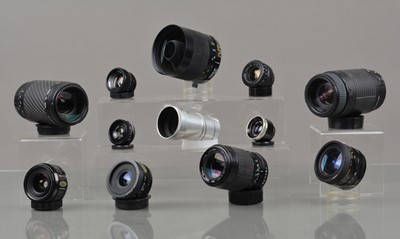 Lot 13 - A Group of Various Lenses