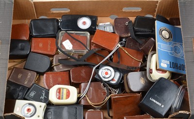 Lot 25 - A Tray of Light Meters