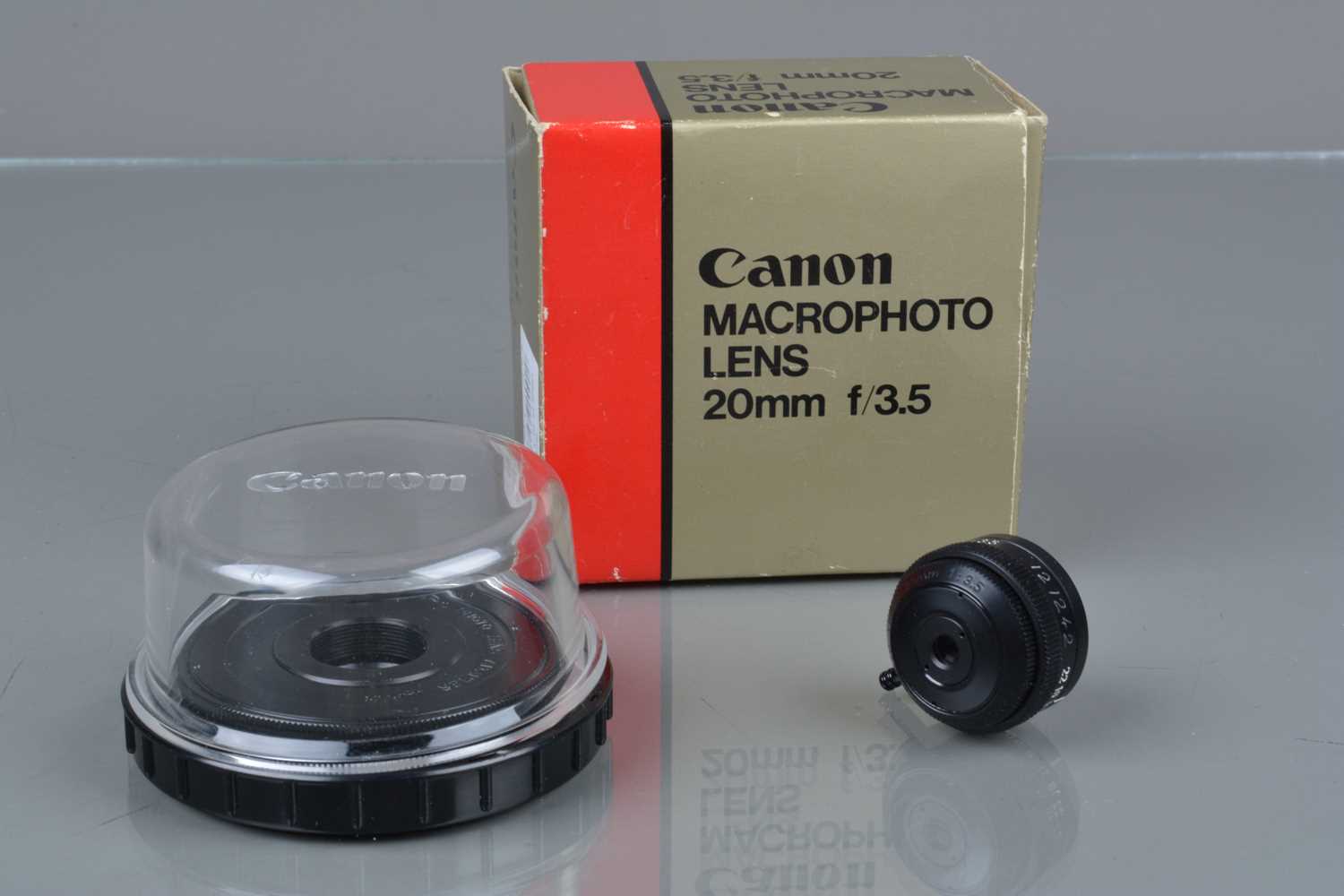 Lot 46 - A Canon 20mm f/3.5 Macrophoto Lens